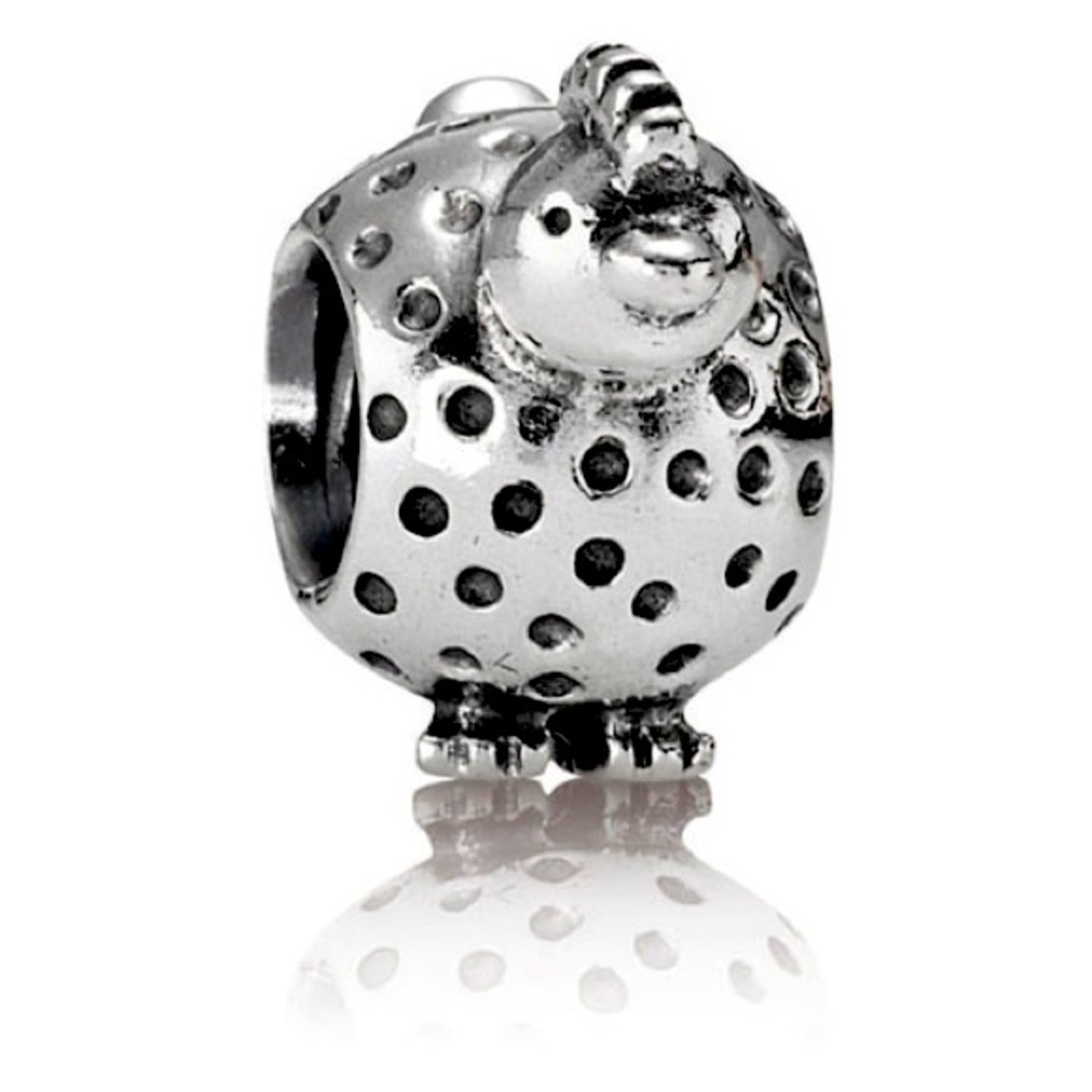 Pandora Retired Sterling Silver Chicken Little Charm - 790302 🐓
